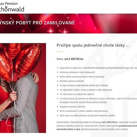 Relax Pension Schonwald Budisov nad Budisovkou Bagian luar foto